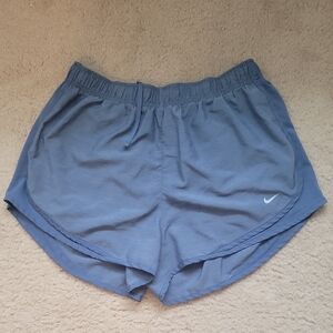 Nike Blue Athletic Shorts Lightweight Breathable